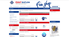Desktop Screenshot of fanshop.biathlonnmnm.cz